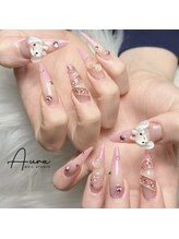 オーラネイル(Aura Nail)/韓国風ガーリーネイル