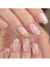 ピオニーネイル(peony nail)/フラワーフレンチ