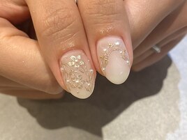 ブライダルネイルデザイン