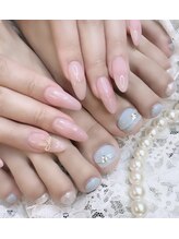 ローラネイル(Roller nail)/ジェルワンカラー¥5500