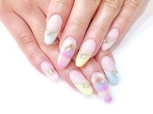 ネイルコレクション ベビーピンク(Baby Pink)/ジェルアート付け放題☆チェック