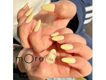 モア ネイル(more nail)/ワンカラー＋パーツ追加