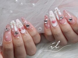 さくらんぼネイル