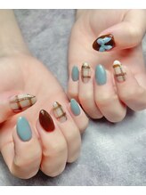 リヒ(LIHI)/チェックネイル【LIHI】