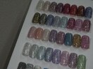 フラッシュネイルの種類も豊富☆