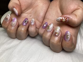 ラディ/成人式ネイル