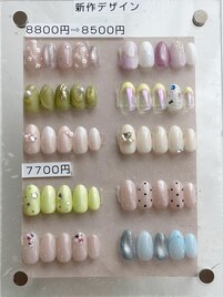 新作デザイン〈4月〉¥7,700～