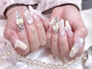 プティネイル 池袋(Puty Nail)/ワンホンレースネイル♪