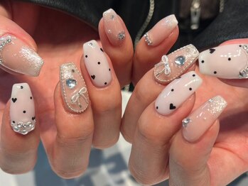 シェリーラメール 渋谷(cherielamer)/ ガーリーネイル