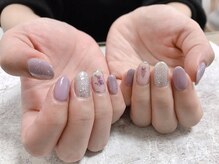 モグネイル(Mogunail)/定額A フラワーネイル