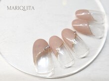 ネイルサロン マリキータ(MARIQUITA)/上品フォーマルフレンチ/春