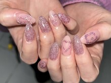 クムネイル 経堂(kkum nail)/流行りのフラッシュネイル