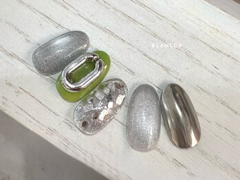 ブランロール 中目黒店(Blanl'or)/シルバーネイル