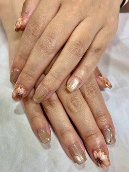 カミアンユイヤ ネイルラボ(KAMIANYUIYA Nail LAB)/フラワーアートデザイン