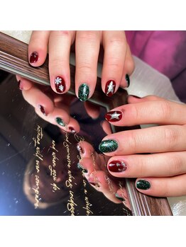 ポミ(POMI)/クリスマスネイル