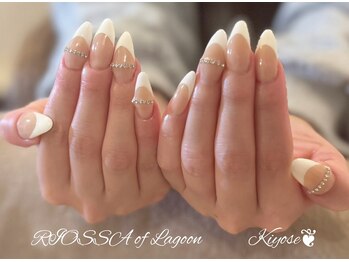 リオッサ オブ ラグーン(RIOSSA of Lagoon)/チェックx白フレンチ