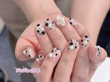 モモネイル(MOMO nail)/ハイビスカス