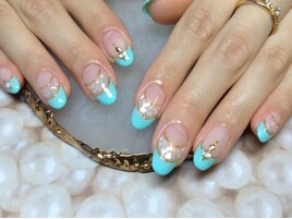 ダブルフレンチネイル