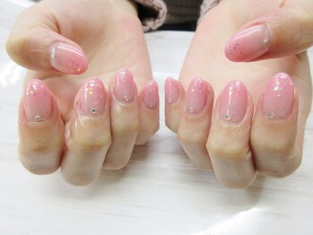 ネイルサロン キラップ(Nail Salon KiLAP)/シンプル☆ピンクグラデ♪¥6980