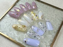 ビューティフルムーン ネイル 本厚木(Beautiful Moon Nail)/☆押し花定額☆