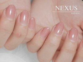 透明感ワンカラーネイル