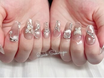 クイックスカルプ 高田馬場(Quick Sukarupu)/マグネット蝶々ネイル