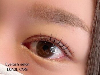 ロアールケア(LOAOL CARE)の写真/ひとりひとりの目の形、お顔に似合う、バランスの良いデザインの提案力が自慢◎ぜひお任せください♪