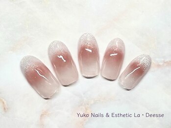 チーク&ラメグラデ(ジェル)