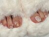 【FOOTデザイン相談】※アート代別途￥7600～ [持ち込みOK/フット]