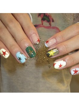 Mネイルアンドカフェ シェレステ/men's nail★