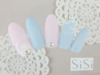 シシ(SiSi)/パステル＆ホワイトフラワー