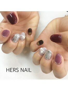 ベベ 伊丹店(BeBe)/パールデザインネイル