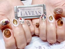 プロフェッショナル ネイルサロン ラヴィアス(LAVIAS)/【ジェル】10本アートし放題