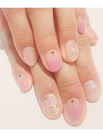 綺麗めラベンダーネイル