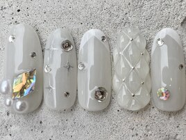 キルティングホワイト ¥13000