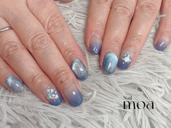 モア(moa)/梅雨 ブルー マグネット