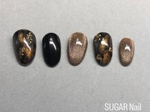 シュガーネイル(SUGAR Nail)の雰囲気（ゴールドアクセサリーにも合うニュアンスネイルもご用意！）