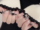 【リボン×チェック】