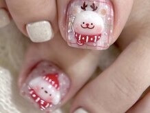 12月ご来店の際、チョコレートをお席にFoot親指デザイン2本4500