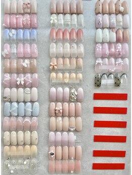 ネイルアンドビューティーサロン シュエット(CHOUETTE)/定額ワンホンスタンダード¥8,200