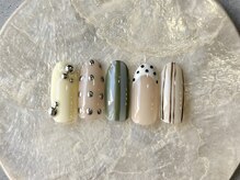 ニアウネイル(niau nail.)/dot border nail