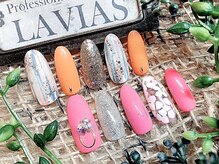 プロフェッショナル ネイルサロン ラヴィアス(LAVIAS)/【定額メニュー】シンプルアート