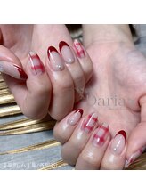 ダリア トータルビューティー(Daria. total beauty)/フレンチ　チェック　パール