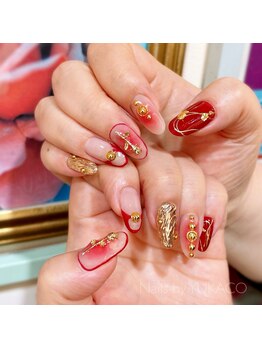リグネイルスタジオ(Lig nail studio)/ローズネイル
