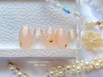 ブルーデイジー(Blue daisy)/過去の定額アートコース