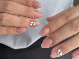 ◇ビジューネイル◇