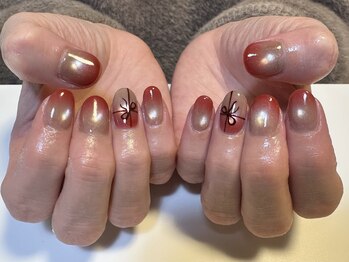 アネモネネイル(anemone nail)/マグネット＋色変えオプション