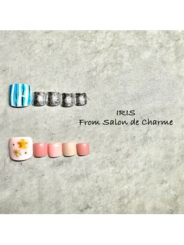 アイリス(IRIS)/フット　5,6月定額デザイン¥6800