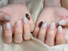 レース　ドット　ガーリー