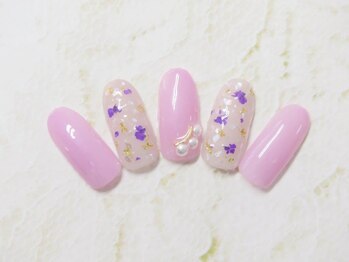 押し花デザイン